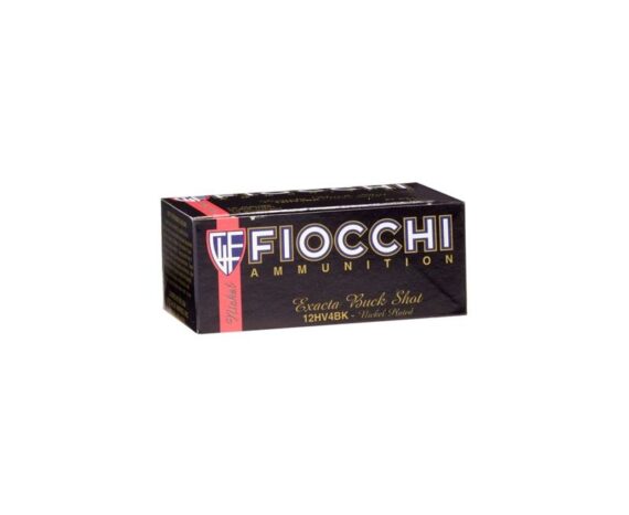 Fiocchi Exacta Buck Shot GA Inch Nickel Buckshot Pellets Rds RANIER GUN STORE